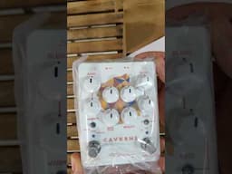 #Unboxing the @KeeleyElectronicsEdmond Caverns v2 Delay/Reverb Pedal #shortvideo #shorts