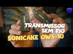 UNBOXING e 1ªs IMPRESSÕES ‼️ Transmissor QWS-10 Sonicake PARA #GUITARRA 😁🎸