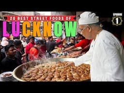Lucknow Street Food - Ultimate 15-Hours of LUCKNOW Food Tour in India's city of Nawabs, Lucknow!!