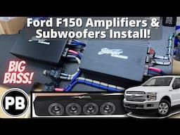 2015 - 2020 Ford F150 Amps & Subs Install (Sony / B&O Bypass)