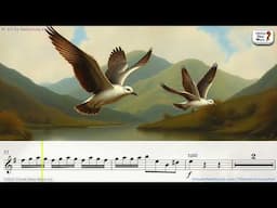 Concerto in G major - 3rd mov. - Telemann - for violin and piano - Sheet Music Play-Along