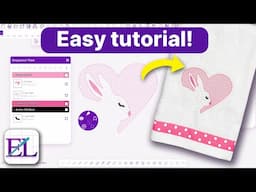 How to Digitize an Embossed Design for Machine Embroidery!