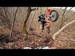 This Dirt Bike Rider Faces The Most Terrifying Trails