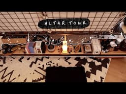 a witchy vlog & altar tour 🌿