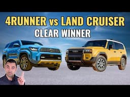 2025 Toyota 4Runner VS Land Cruiser Review || Which One Wins?