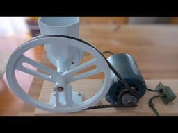 Grain Mill: Using Manually or with Electric (2 tips)