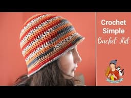 How To Crochet A Simple Bucket Hat