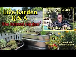 What to Direct Seed for June & July (Vegetable Gardening Live  Monthly Questions & Answers E-60)