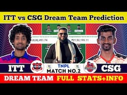 ITT vs CSG Dream11 Prediction|ITT vs CSG Dream11|ITT vs CSG Dream11 Team Prediction|