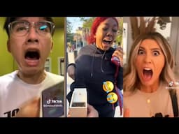 BEST SCARECAM  Pranks Reaction 2025 😂 #329 // Jumpscare // Funny Video //TikTok Honors/
