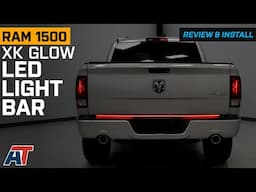 Dodge RAM XK Glow 60-Inch Tailgate LED Light Bar Review & Install