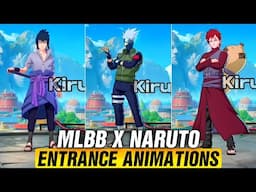 MLBB X NARUTO - Entrance Animations | Upcoming Event Leaks In Mlbb  | Jasleen |