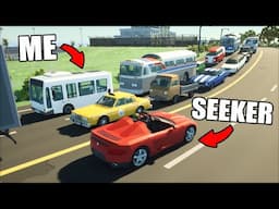 I Tried to Fool my Friends by Pretending to be a NPC in Rush Hour Traffic...