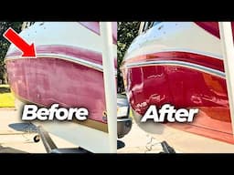EXTREME Boat Restoration – From Faded & Oxidized to Showroom Shine!