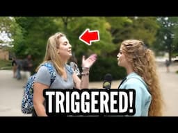 Woke College Student CONFRONTS Woman And Instantly Regrets It