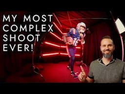 Photographing 42 Pro Athletes with 21 Lights on 5 Sets in 1 Day – My Most Intense Photo Shoot Ever!