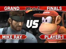 Smash Brawl - Mike Ray (Snake) vs Player-1 (Diddy) - SS9 Blue Grand Finals