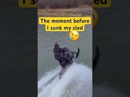 Snowmobile vs. River: The Ultimate Sinking Adventure