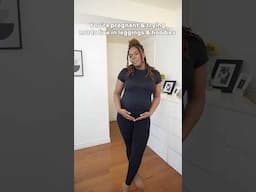 Casual pregnancy outfit