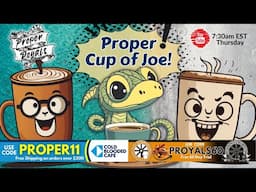 Proper Cup of... Adam! Distractions, Time Math & the Black Ice Revolution