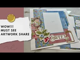 Scrapbook Layout Share | 8 Pages of Storybook Workshop