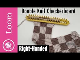 Double Knit Checkerboard (Reversible)