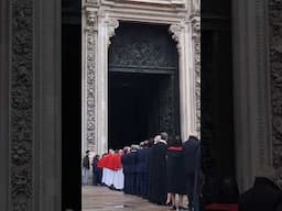 The Opening of Duomo di Milano's Central Door