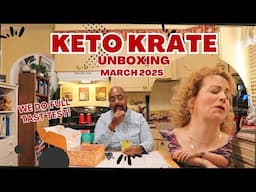 Super Sour Candy!  Keto Krate Unboxing March 2025!