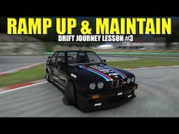 How To Drift Journey Lesson #3 - Ramp Up Into Maintaining, Muscle Memory, Exercise & Tips