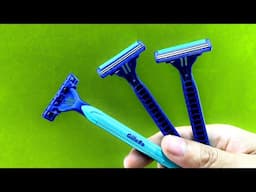 92% of People Don't Know This Genius Ideas to Recycle Old Gillette Razor !