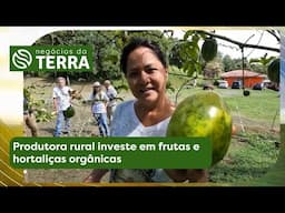 Produtora rural investe em frutas e hortaliças orgânicas | Negócios da Terra (14/06/2025)