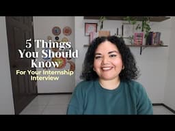 5 Things You Should Know Before Going Into Your Counseling Internship Interview