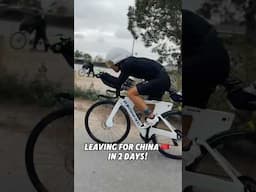 Prepping for Ironman 70.3 Shanghai 🇨🇳