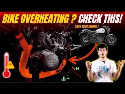 How to Fix Motorcycle Engine Overheating ? Full Guide! These Parts Might be Failing!