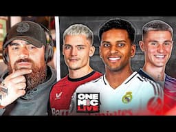Alonso "Needs" RODRYGO! | SESKO Preferred To GYOKERES? | Liverpool Close In On WIRTZ! | One Mic Live