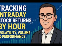 📊 Tracking Intraday Stock Returns by Hour  Analyze Volatility, Volume & Performance
