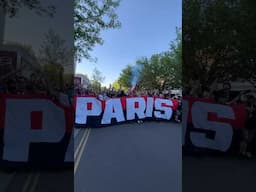 PSG FEVER IN LONDON ❤️‍🔥