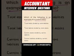 #Accountant #Interview Questions #Accounting Journal Entries #gst #taxation