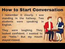 How to Start a Conversation in English || How to Talk to People || Bookish English
