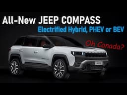 All-New Jeep Compass - Electrified with Hybrid, PHEV and BEV options, will we see it in America?