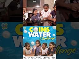 Coin Water Challenge Ippadi nadakumnu Neenaikala Makkaley | Inis Galataas #shorts