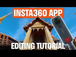 Insta360 App V2 Editing Tutorial | How To Use Keyframes & Speed
