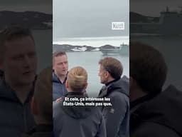 Emmanuel Macron en visite au Groenland