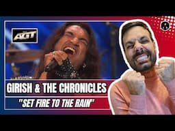 GIRISH & The Chronicles - "Set Fire To The Rain" by Adele | AGT 2025 | REACTION