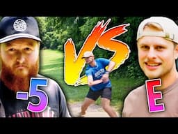 Can the Bogey Bros Beat the Editors if They Start at 5 Under?! | Disc Golf Challenge