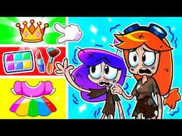 Princess Beauty Makeup! 👑💄 Glam Makeover | Funny English for Kids!