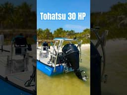 Tohatsu 30HP 🔥 #boat #skiff #florida