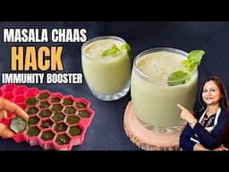 Instant Masala Chaas Recipe | Spiced Buttermilk for Digestion | Tadka Chaas | Summer Special Drink