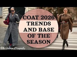 COAT 2026 TRENDS AND BASE OF THE SEASON