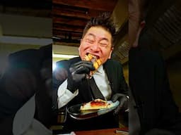 Crispy unatama!! Unagi and egg in a toast machine!